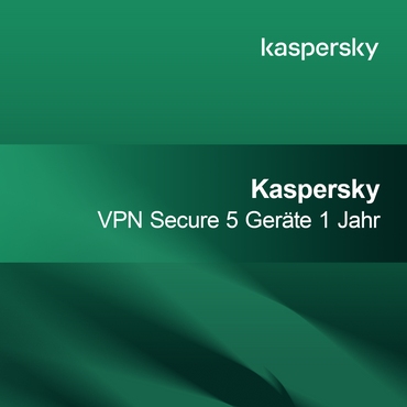 Kaspersky VPN Secure 5 enheter 1 år