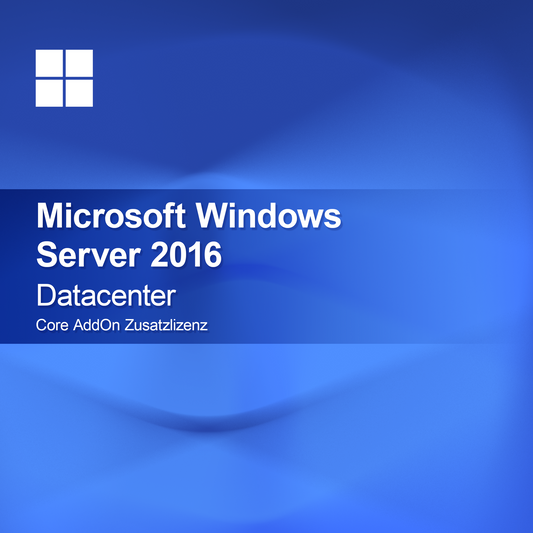 Microsoft Windows Server 2016 Datacenter, Core AddOn kiegészítő licenc
