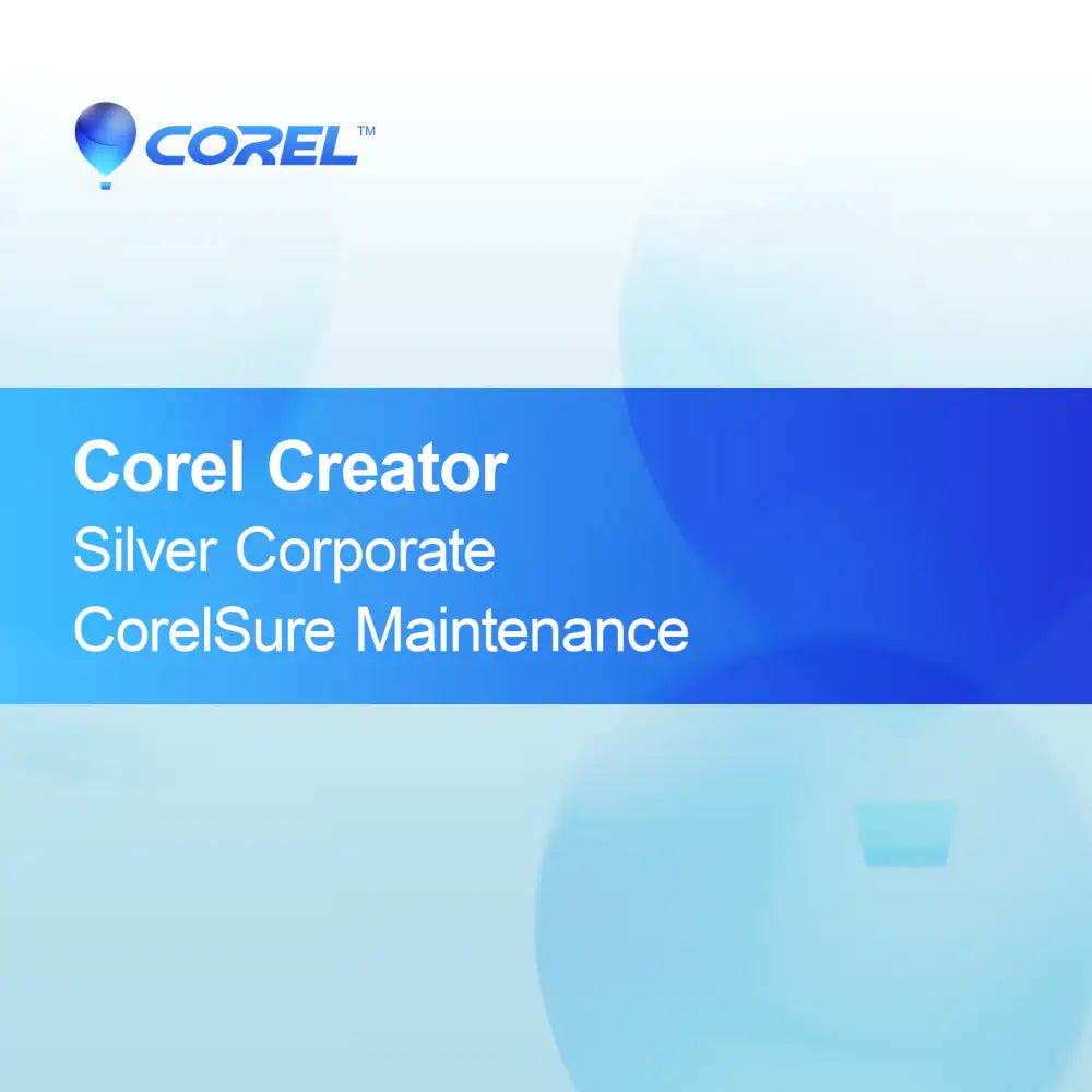 Corel Creator Silver Corporate CorelSure vzdrževanje