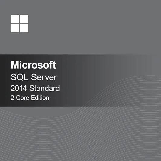 Microsoft SQL Server 2014 Standard - издание с 2 ядра