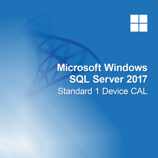 Microsoft SQL Server 2017 Standard, 1 zařízení CAL