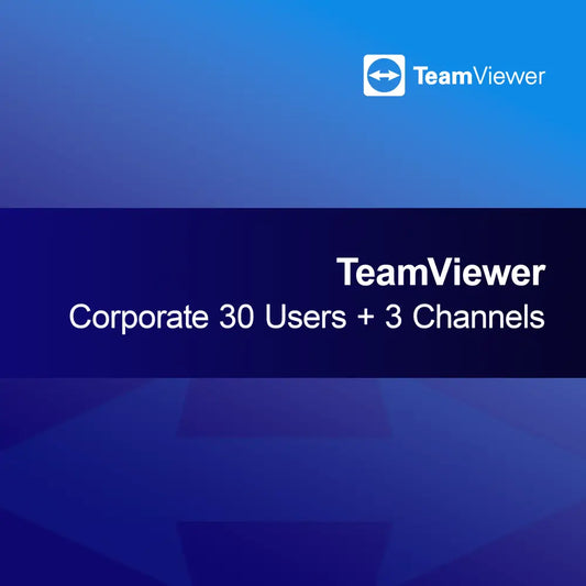 TeamViewer Corporate 30 användare + 3 kanaler