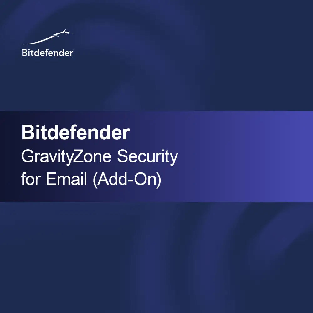 Bitdefender GravityZone Security for Email (Add-On)